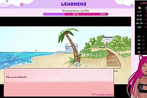 Vtuber Lewdneko Plays Lewd Femboy Burgers Game