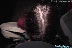 i fucked hot french model in public, she rode my monster cock