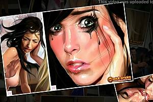 Nicole Heat's declassification leads to a hardcore gangbang with cumshots