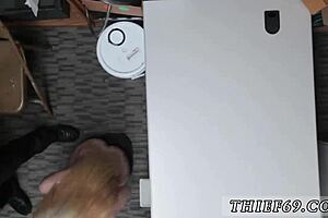 Full video of police officer's first attempted theft at pawn shop