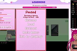 Vtuber Lewdneko Plays Lewd Femboy Burgers Game