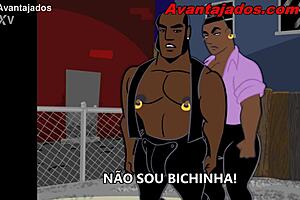 gay cartoon with big ass?