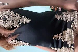 Being a transvestite for the first time feels exciting