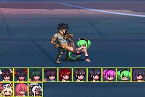 Penis hero hentai game features asian sex scenes.