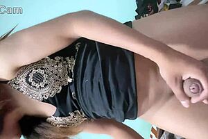 Being a transvestite for the first time feels exciting