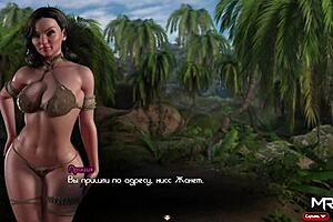 wet shaved pussy in treasure of nadia hentai anime scene