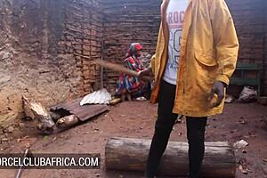 Ebony Brunette Picks Up Stranger for Hardcore Fun.