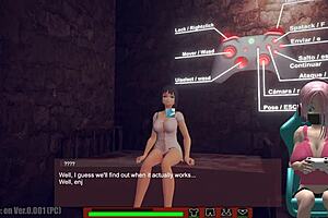 Hentai game in space with PC gameplay and Isekai theme - download now!