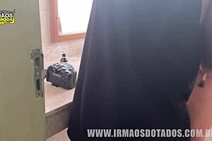 Brazilian Guy Gives Ass in Panties for Monster Cock Bareback Cumshot