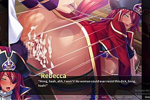 Pirate-booty and bukkake buccaneer, Rebecca H, scene 1, whoa!