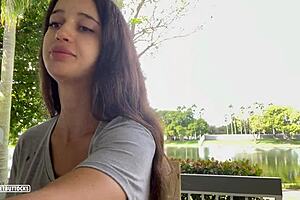 Did he just cum on my face in the backyard?