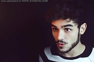 The brunette twink stole his books, leading to sexy gay sex with the Brazilian young man.