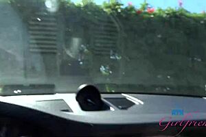 Beach Date With Kourtney Ray Playing Her Pussy And Giving Road Head Pov