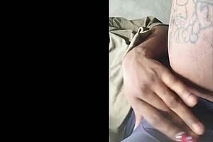 Street boy fingers wet pussy