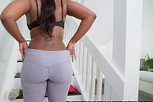 I love my sexy black maid. Her big tits and ass drive me wild.