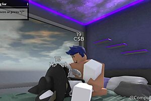 Gay anal sex in Furry themed Roblox game
