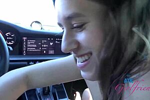Beach Date With Kourtney Ray Playing Her Pussy And Giving Road Head Pov