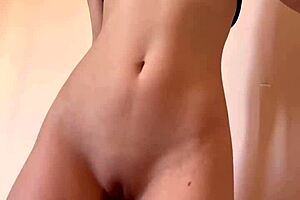 Tiny girl Maiskii masturbates moaning loudly 😍