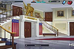 In summertime saga, a milf uses a great working tool for 69 at the office