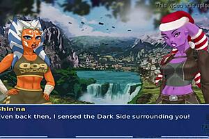 Star Wars Orange Trainer Part 27 Cosplay Bang Alien Girls