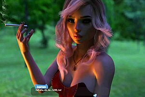 helping the hotties in this anime game, so much fun 😊