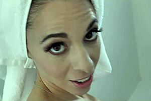 Hot stepmother assists with ejaculation in intimate family scenario