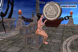 i love watching this 3d cartoon hentai where the indian bhabhi shows off sexy positions.