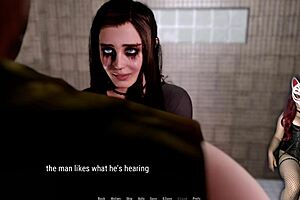 Rough blowjob in the public toilet, Tales from the Deep Eve 1 😈