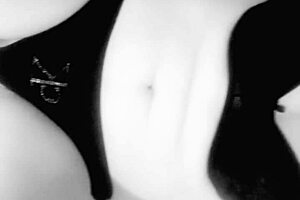 Busty milf relaxes in close-up homemade scene