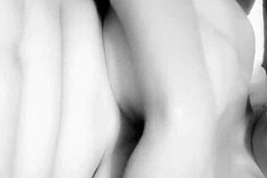 Busty milf relaxes in close-up homemade scene