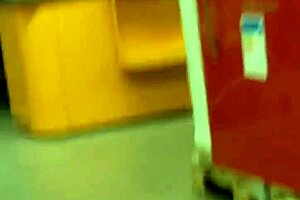 Hot girl with nice ass in tight shorts at the market 😍