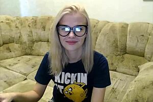 Miss Julia, cute Latvian teen 18+ from Avidcams com, strips on webcam instead of Fortnite.