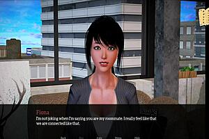 Intriguing blonde amateur with big tits