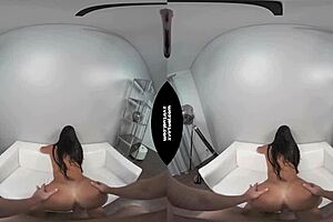 Super Hot Brunette Gets Fucked In Czech Casting Vr