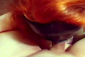 Amateur milf wife slurps cock eagerly