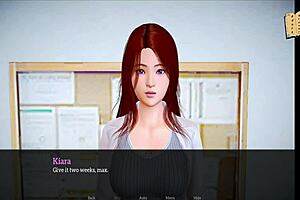 Intriguing blonde amateur with big tits