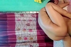 Hot Big Boobs Young Couple Monika and Sazzad Eagerly Fuck with Wet Shaved Pussy