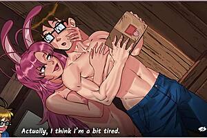 Hentai Heroes Begin in City at Bunny's House with Uncensored Oral Action