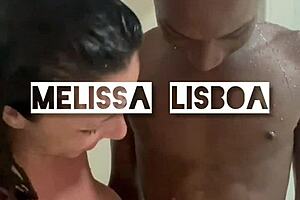 Fat black guy fucks me bareback in shower