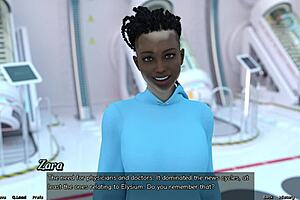 stranded in space 7 - red haired step sister in the shower