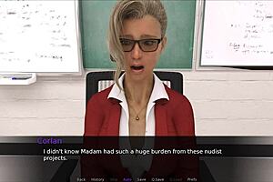 Playing Nudist School Games On The Beach With Friends