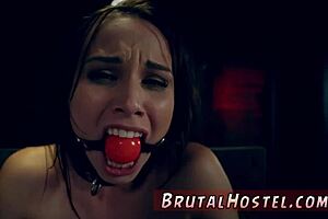 Teen Nude in Bedroom Suggestively Fucking Inflatable Whale to Orgasm