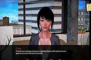 Intriguing blonde amateur with big tits