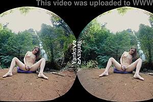 Yanks hottie sierras big orgasm outdoors, climaxing with glasses and shaved pussy masturbation