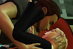 Terrible Day Turns Wild In Sims 4 With Sofia Bjergsen's Explosive Cumshot Scene!