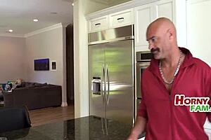 Stepdaughter Turns Up Her Game With Naked Ass