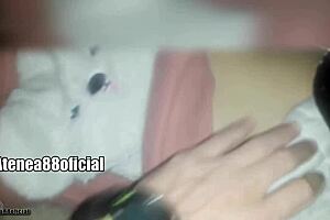 every nite i flash my stepsister and play with her big tits, its so humiliating