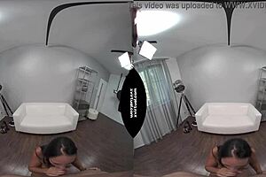 Super Hot Brunette Gets Fucked In Czech Casting Vr