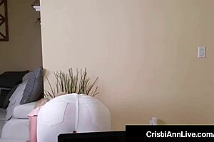 Busty Babe Cristi Ann Makes Computer Nerds Dreams Cum True