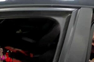 Fucking on the street with strangers next to my cuckold for unparalleled pleasure